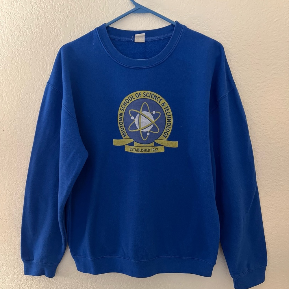 Midtown School of Science and Technology Peter Parker Spiderman Sweatshirt